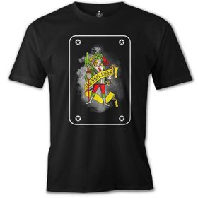Lord T-Shirt Joker - Cards Siyah Erkek T-shirt