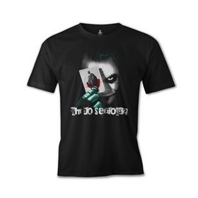Lord T-Shirt Joker - Cards Siyah Erkek T-shirt