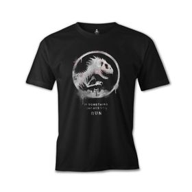 Lord T-Shirt Jurassic Park - Run Siyah Erkek T-shirt
