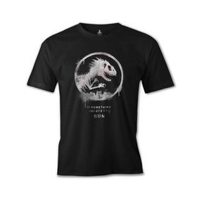 Lord T-Shirt Jurassic Park - Run Siyah Erkek T-shirt