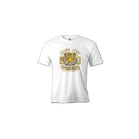 Lord T-Shirt Kaplan On Sekiz Beyaz Erkek T-Shirt