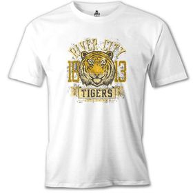 Lord T-Shirt Kaplan On Sekiz Beyaz Erkek T-Shirt
