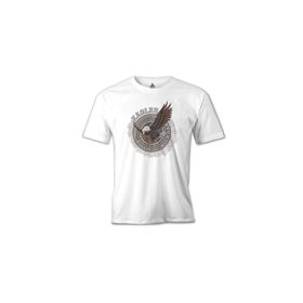 Lord T-Shirt Kartal Flying Beyaz Erkek T-Shirt
