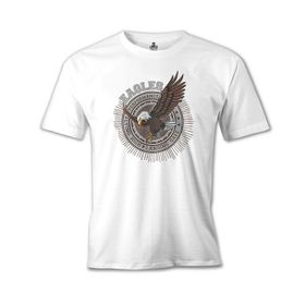 Lord T-Shirt Kartal Flying Beyaz Erkek T-Shirt
