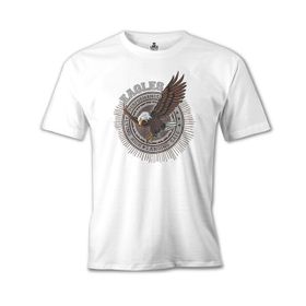 Lord T-Shirt Kartal Flying Beyaz Erkek T-Shirt