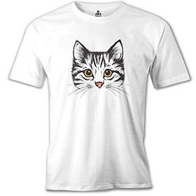 Lord T-Shirt Kedi - Not Today! Beyaz Erkek T-shirt