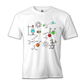 Lord T-Shirt Kimya - Formül Beyaz Erkek T-shirt