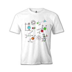 Lord T-Shirt Kimya - Formül Beyaz Erkek T-shirt