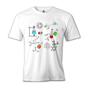 Lord T-Shirt Kimya - Formül Beyaz Erkek T-shirt