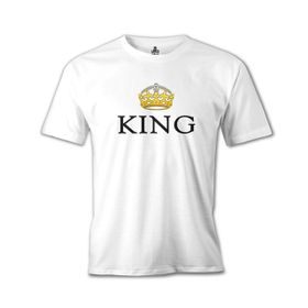 Lord T-Shirt King Beyaz Erkek T-shirt