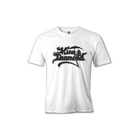 Lord T-Shirt King Diamod - Logo Beyaz Erkek T-shirt