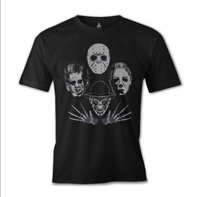 Lord T-Shirt Kings of Horror Siyah Erkek T-shirt