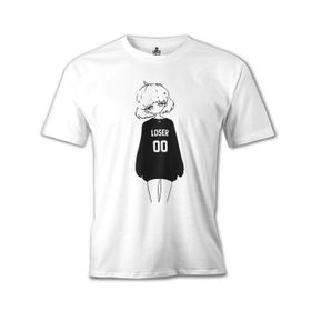 Lord T-Shirt Loser Beyaz Erkek T-shirt