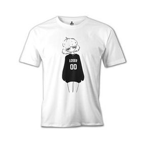 Lord T-Shirt Loser Beyaz Erkek T-shirt