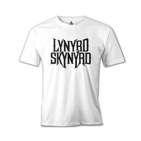Lord T-Shirt Lynrd Skynrd - Logo Beyaz Erkek T-shirt