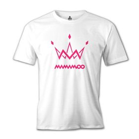 Lord T-Shirt Mamamoo - Logo Crown Beyaz Erkek T-shirt