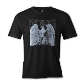 Lord T-Shirt Manowar - Logo Siyah Erkek T-shirt