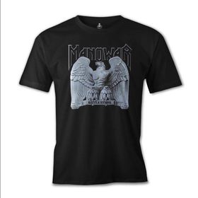 Lord T-Shirt Manowar - Logo Siyah Erkek T-shirt