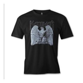 Lord T-Shirt Manowar - Logo Siyah Erkek T-shirt