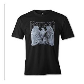 Lord T-Shirt Manowar - Logo Siyah Erkek T-shirt