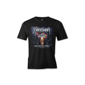 Lord T-Shirt Manowar - Lord of Steel Siyah Erkek T-shirt