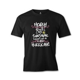 Lord T-Shirt March Girls Siyah Erkek T-shirt