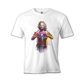 Lord T-Shirt Marilyn Monroe Love Beyaz Erkek T-Shirt