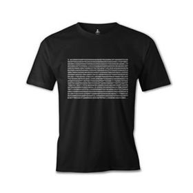 Lord T-Shirt Matematik - Pi 0 Siyah Erkek T-shirt
