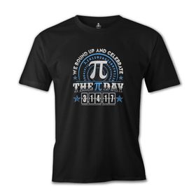 Lord T-Shirt Matematik - Pi 12 Siyah Erkek T-shirt