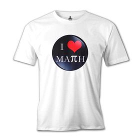 Lord T-Shirt Matematik - Pi 17 Beyaz Erkek T-shirt