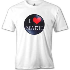 Lord T-Shirt Matematik - Pi 17 Beyaz Erkek T-shirt