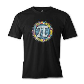 Lord T-Shirt Matematik - Pi 5 Siyah Erkek T-shirt