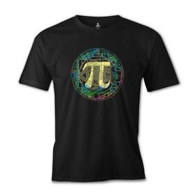 Lord T-Shirt Matematik - Pi 7 Siyah Erkek T-shirt