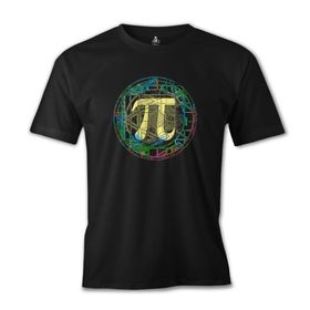 Lord T-Shirt Matematik - Pi 7 Siyah Erkek T-shirt
