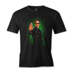 Lord T-Shirt Matrix - Bullets Siyah Erkek T-shirt