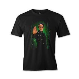 Lord T-Shirt Matrix - Bullets Siyah Erkek T-shirt
