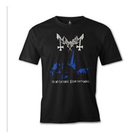 Lord T-Shirt Mayhem - De Mysteriis Dom Sathanas Siyah Erkek T-shirt