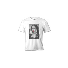 Lord T-Shirt MB-1003 Mona Lisa Sugar Beyaz Erkek T-Shirt