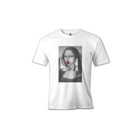 Lord T-Shirt MB-1003 Mona Lisa Sugar Beyaz Erkek T-Shirt