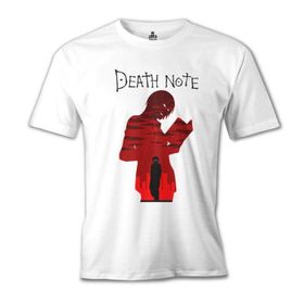 Lord T-Shirt MB-799 Death Note Nightmare Beyaz Erkek T-Shirt