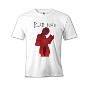 Lord T-Shirt MB-799 Death Note Nightmare Beyaz Erkek T-Shirt