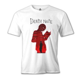 Lord T-Shirt MB-799 Death Note Nightmare Beyaz Erkek T-Shirt