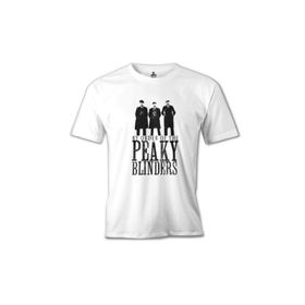 Lord T-Shirt MB-815 Peaky Blinders Brothers Beyaz Erkek T-Shirt