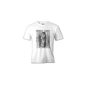 Lord T-Shirt MB-821 Midnight Cowboy Beyaz Erkek T-Shirt