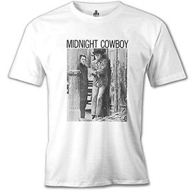 Lord T-Shirt MB-821 Midnight Cowboy Beyaz Erkek T-Shirt