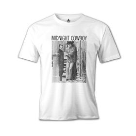 Lord T-Shirt MB-821 Midnight Cowboy Beyaz Erkek T-Shirt
