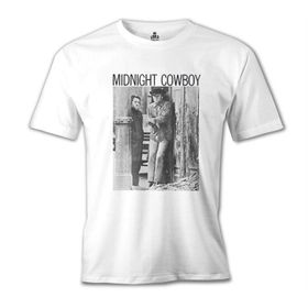 Lord T-Shirt MB-821 Midnight Cowboy Beyaz Erkek T-Shirt