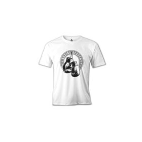 Lord T-Shirt MB-826 Boxing Eldiven Beyaz Erkek T-Shirt