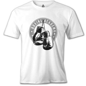 Lord T-Shirt MB-826 Boxing Eldiven Beyaz Erkek T-Shirt