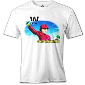 Lord T-Shirt MB-831 Genzo Wakabayashi W Beyaz Erkek T-Shirt
